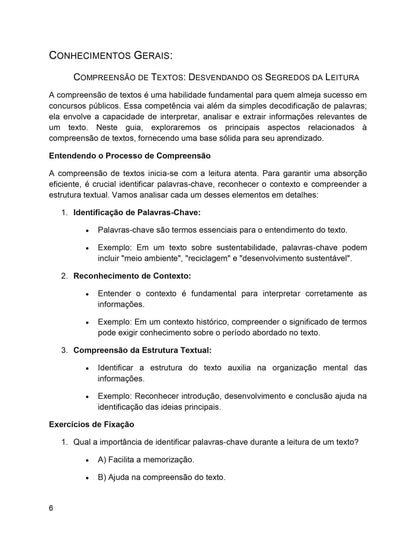 Apostila CNU Bloco 8 - Nível Intermediário (Ensino Médio Completo) CNU Bloco 8 CNU Ensino Médio CNU nível intermediário Apostila Nacional estudar concurso público material apostila pdf gratis dicas passar