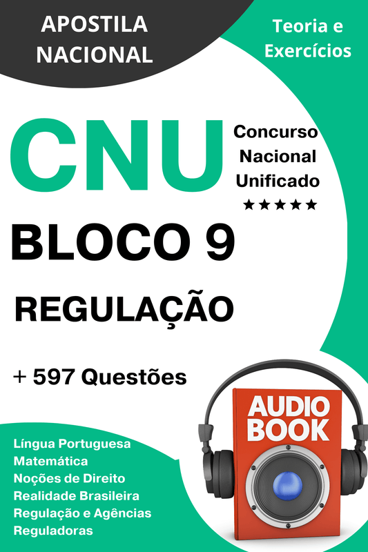 Apostila CNU 2 - Bloco 9 Regulação