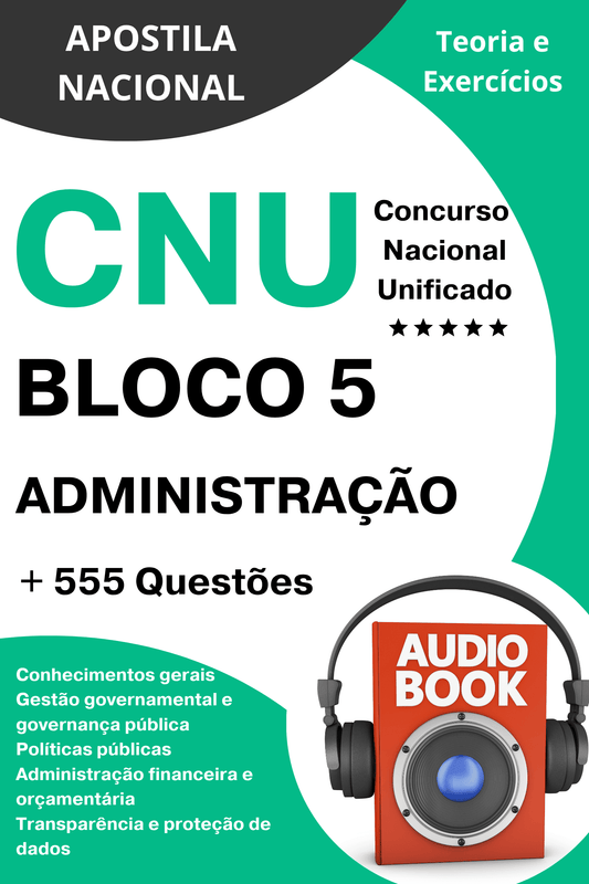 Apostila CNU 2 - Bloco 5 Administração