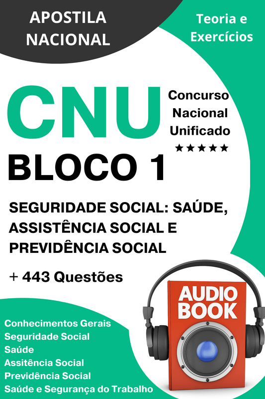Apostila CNU 2 - Bloco 1  Seguridade Social