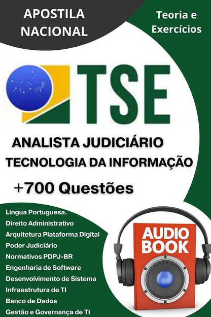 Apostila TSE Unificado - Analista Judiciário Tecnologia da Informação Analista Judiciário Tecnologia da Informação Apostila Concurso TSE Unificado Apostila TSE Unificado - Comum a Todos os Cargos Material Completo TSE Unificado tse tse unificado Técnico Judiciário TSE Unificado Apostila Nacional estudar concurso público material apostila pdf gratis dicas passar