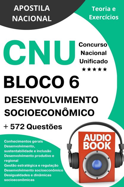 Apostila CNU 2- Bloco 6 Desenvolvimento Socioeconômico