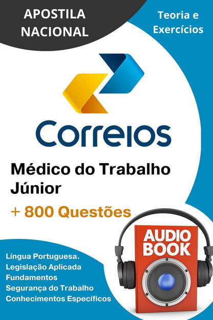 Apostila Correios - Médico do Trabalho Júnior Apostila Concurso TSE Unificado COMO PASSAR CONCURSO PÚBLICO concurso correios correios 2024 apostila pdf correios edital DICAS APROVAÇÃO CONCURSO PÚBLICO material completo correios Material Completo TSE Unificado Médico do Trabalho Júnior tse unificado Apostila Nacional estudar concurso público material apostila pdf gratis dicas passar